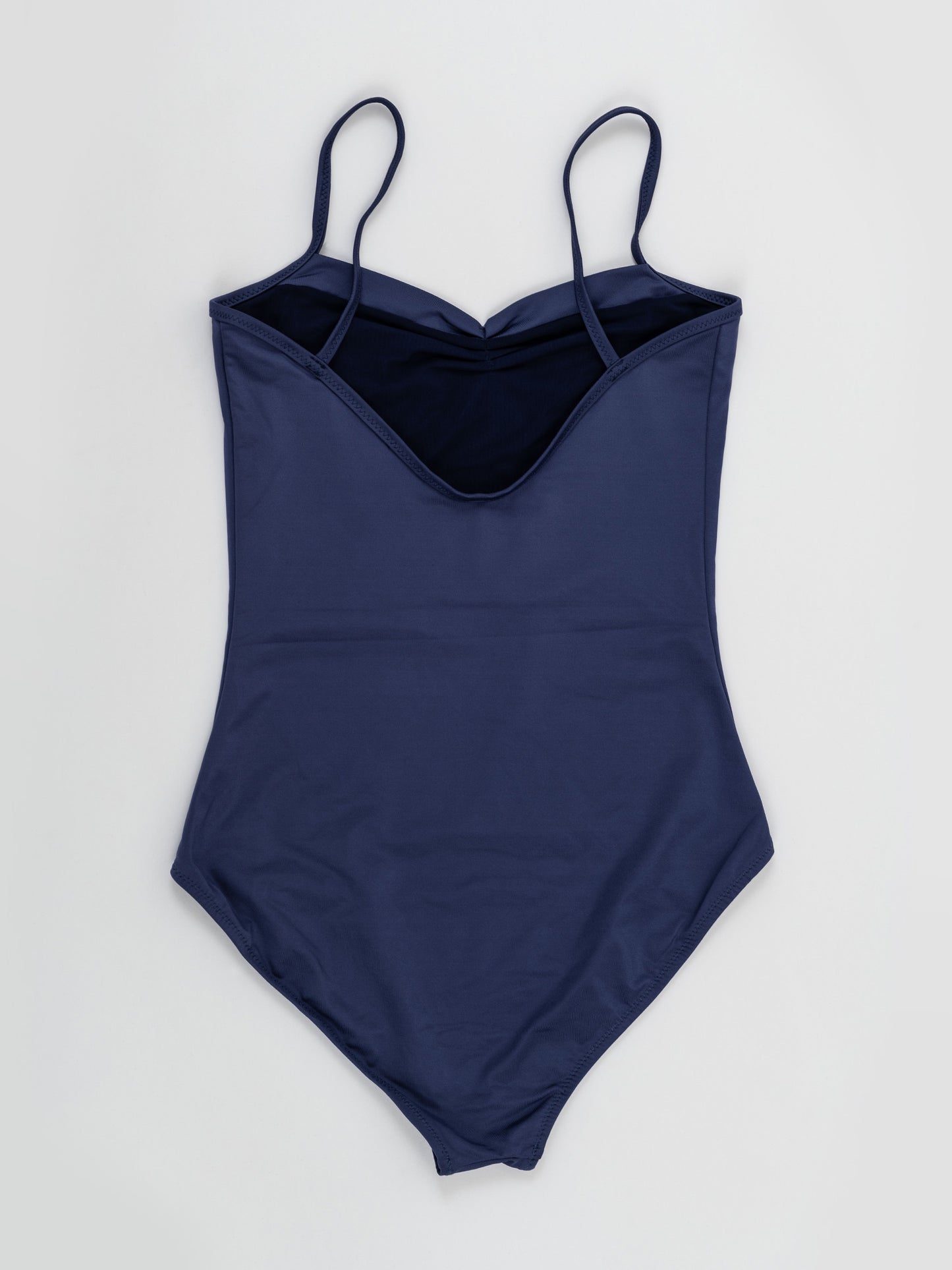 Body da pole dance color blu con taglio elegante