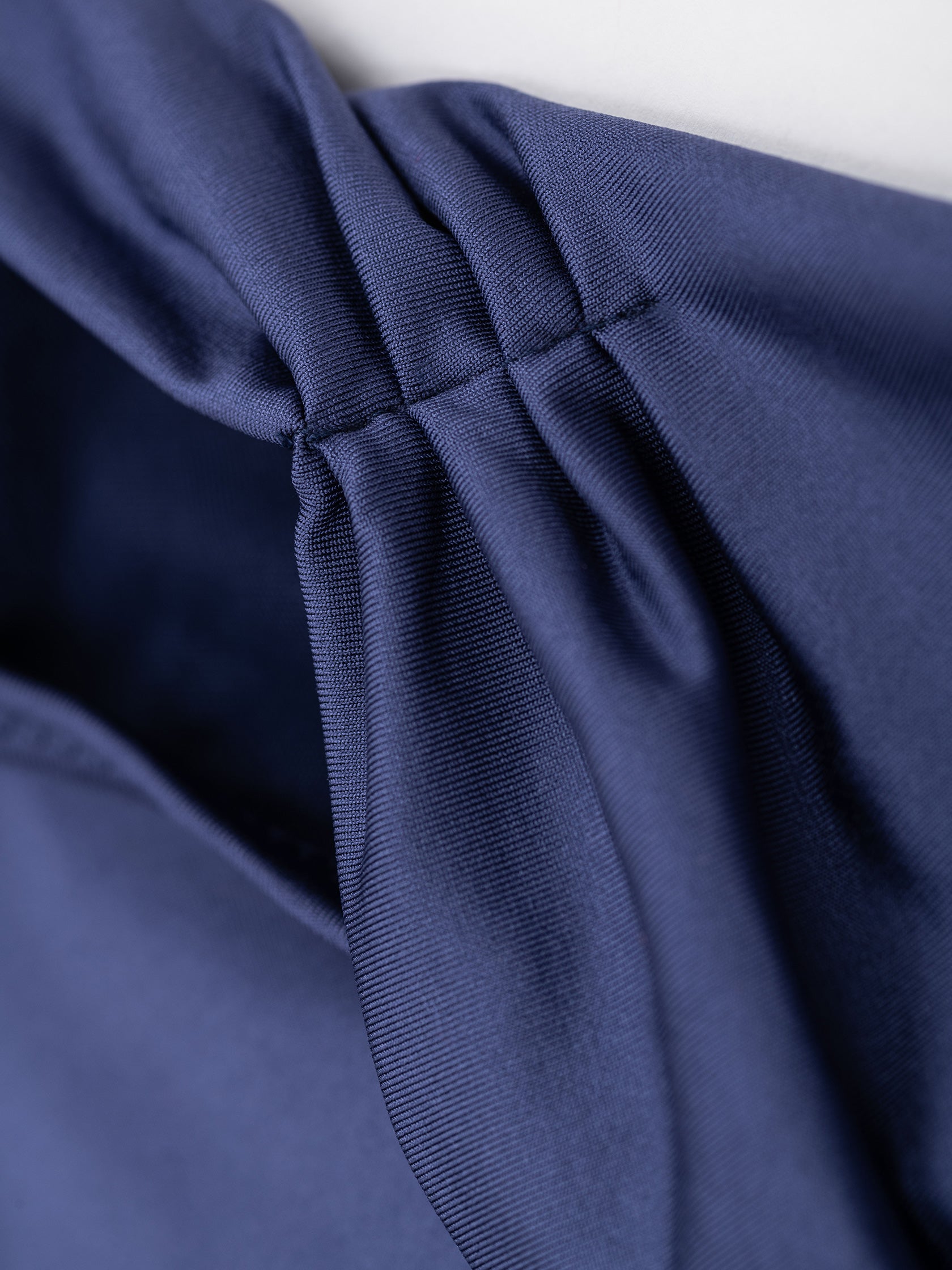 Body da pole dance color blu con taglio elegante