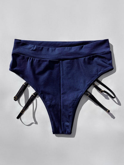 Pantaloncini da pole dance, colore blu 