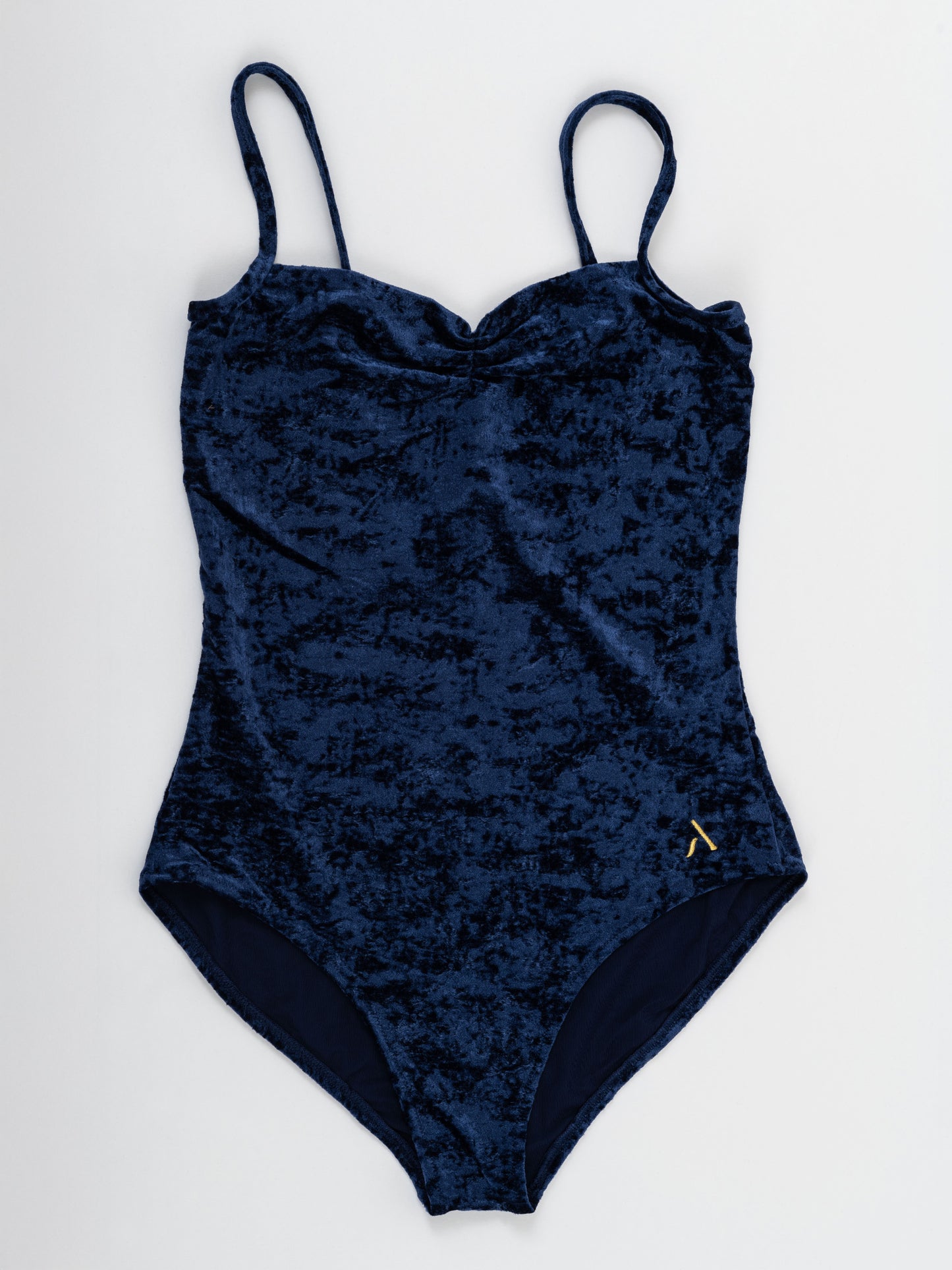 Body da pole dance in velluto blu, stile lusso