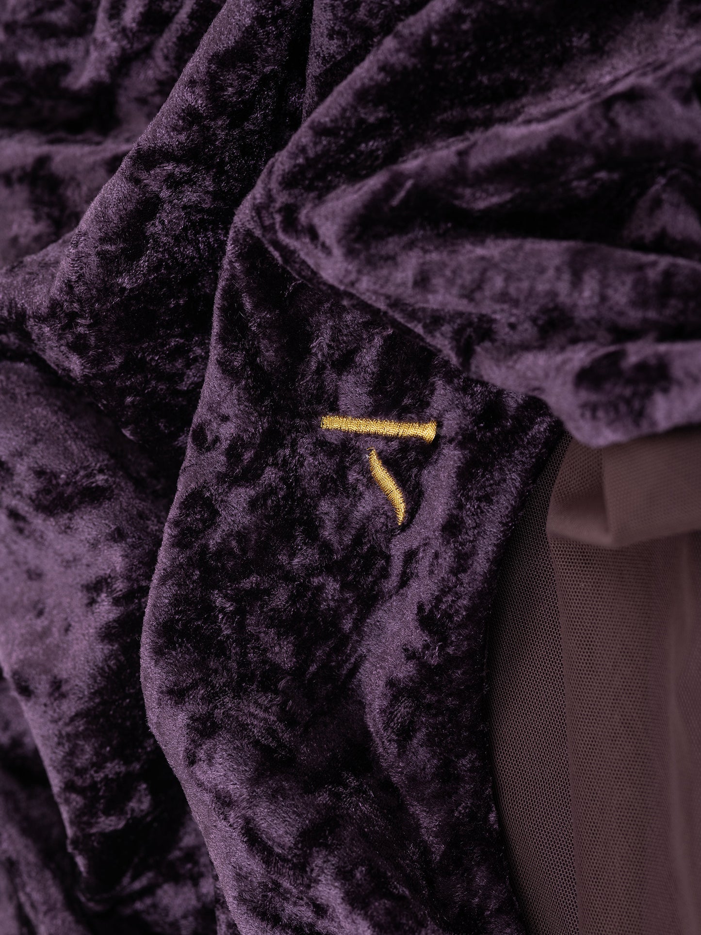 Body da pole dance in velluto viola, stile lusso