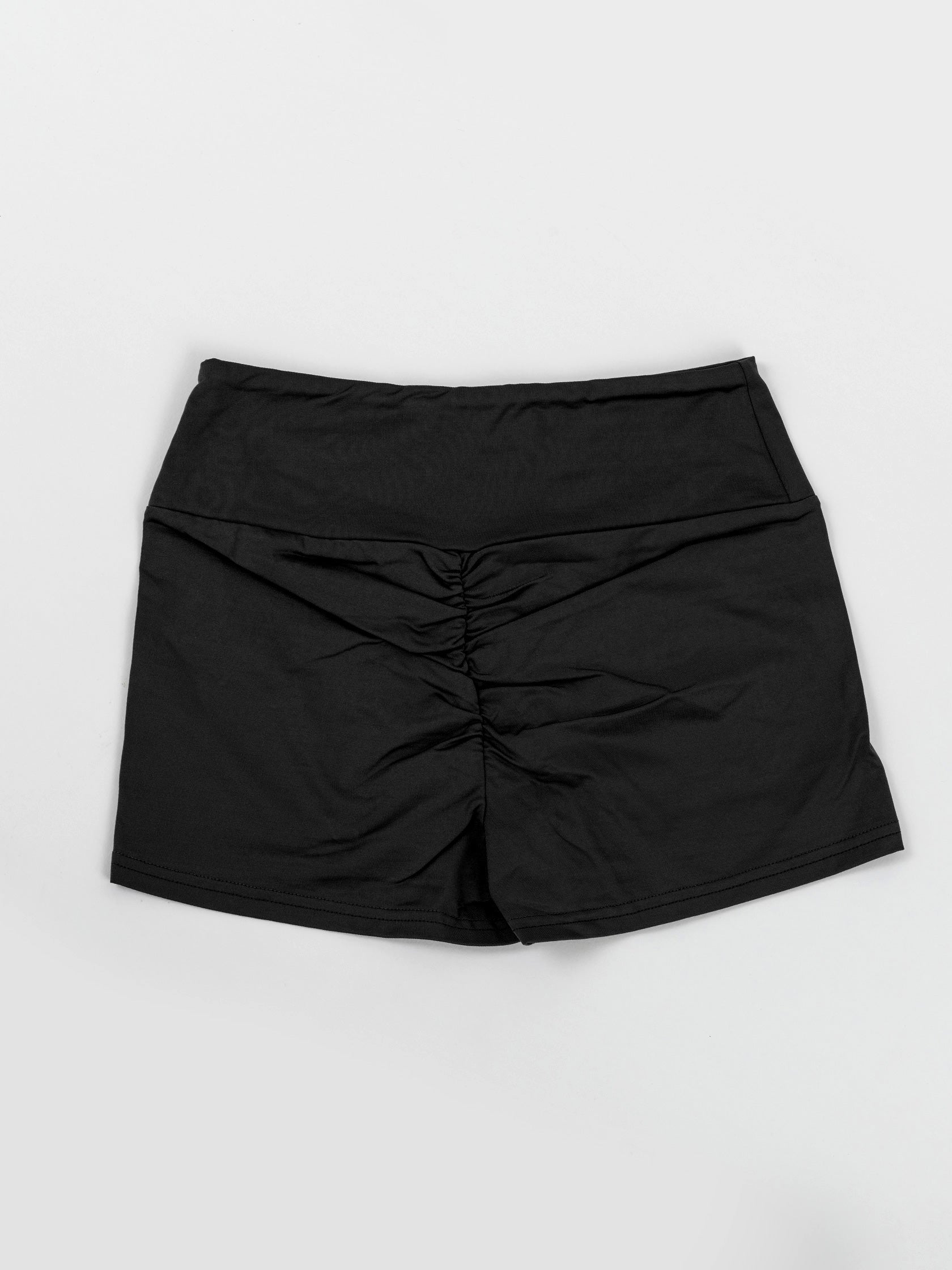 Pantoloncini da pole dance nero, stile estate