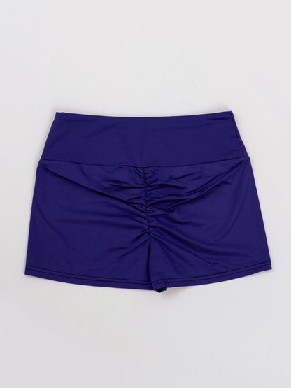 Pantaloncini da pole dance, colore blu 