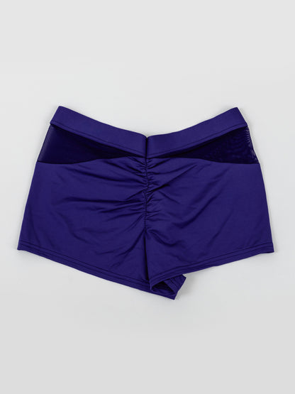 Pantaloncini da pole dance, colore blu 