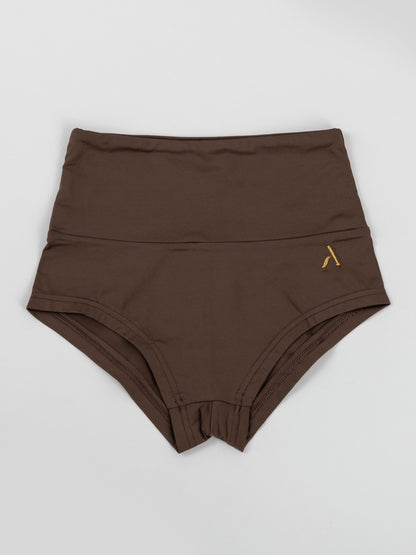 Pantaloncini da pole dance marrone