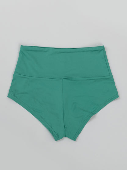 Pantaloncini da pole dance verde