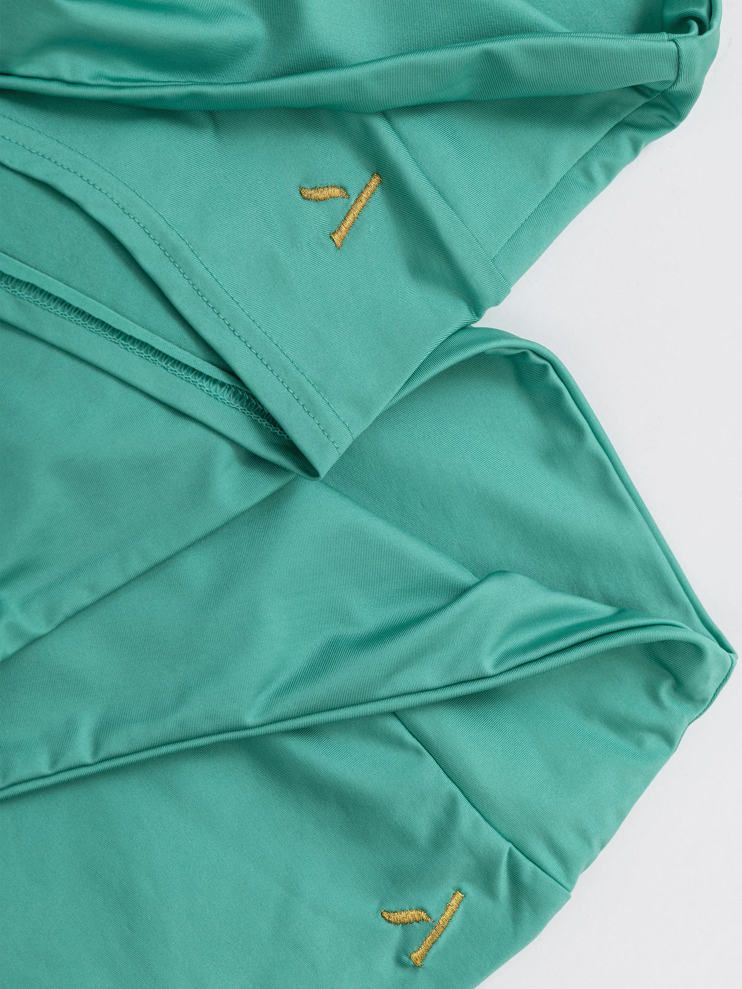 Pantaloncini da pole dance verde