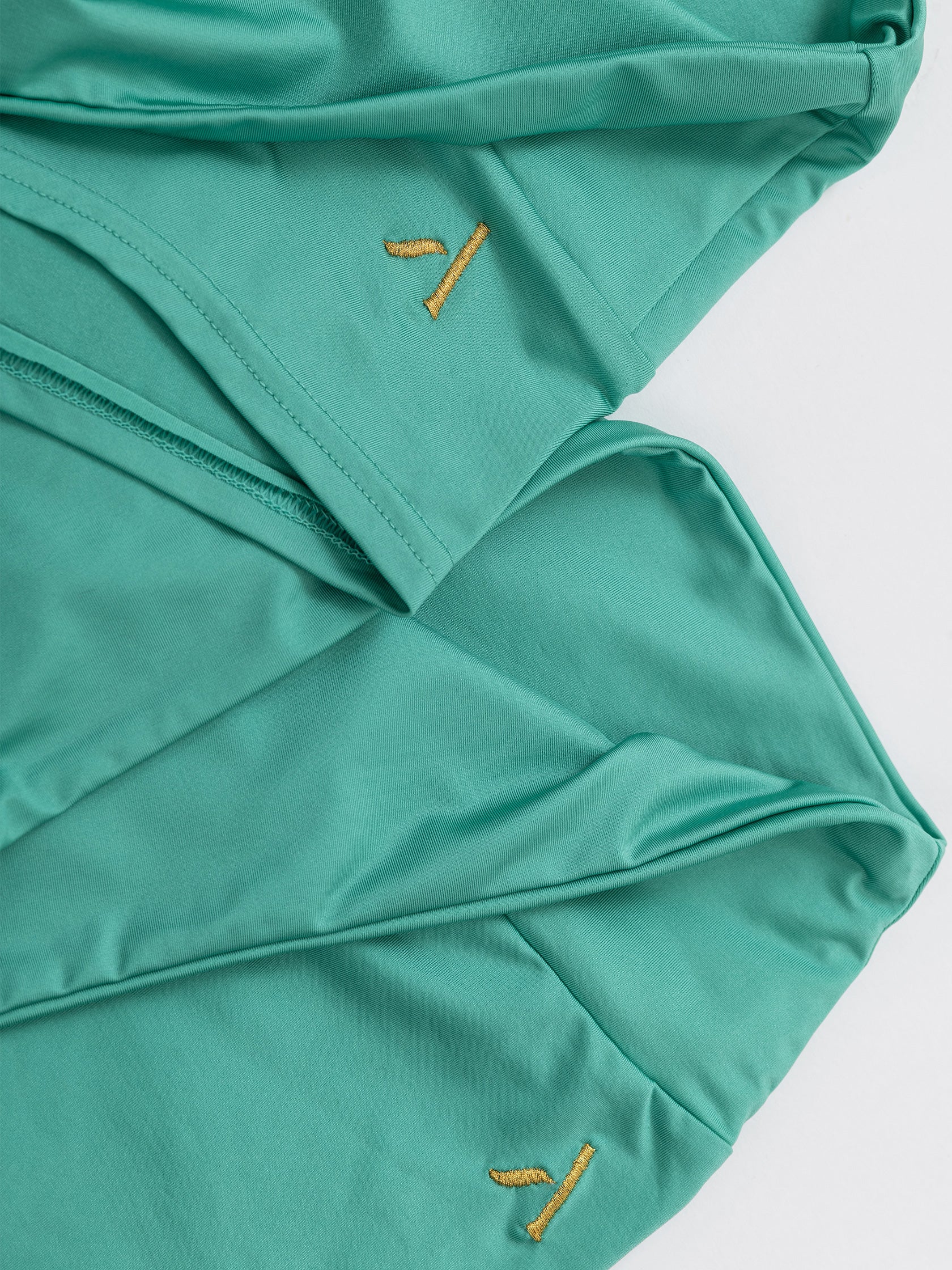 Pantaloncini da pole dance verde