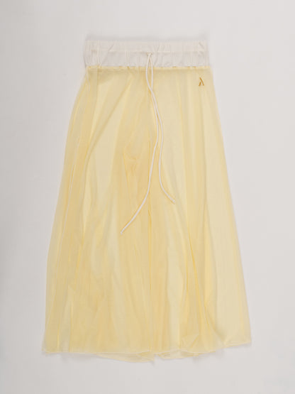 Pantaloni culotte da pole dance color bianco in tulle mesh