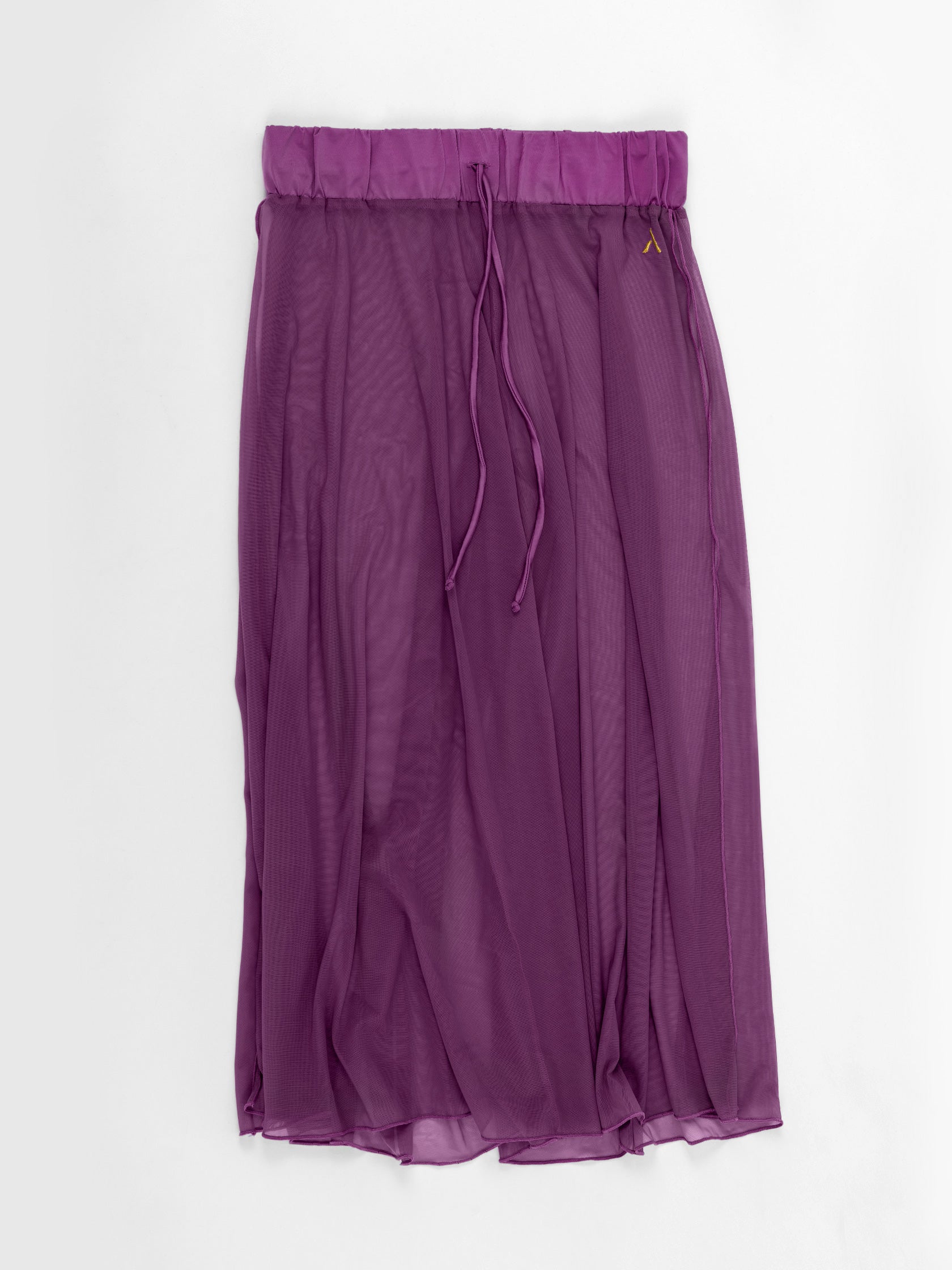 Pantaloni culotte da pole dance nero in tulle mesh