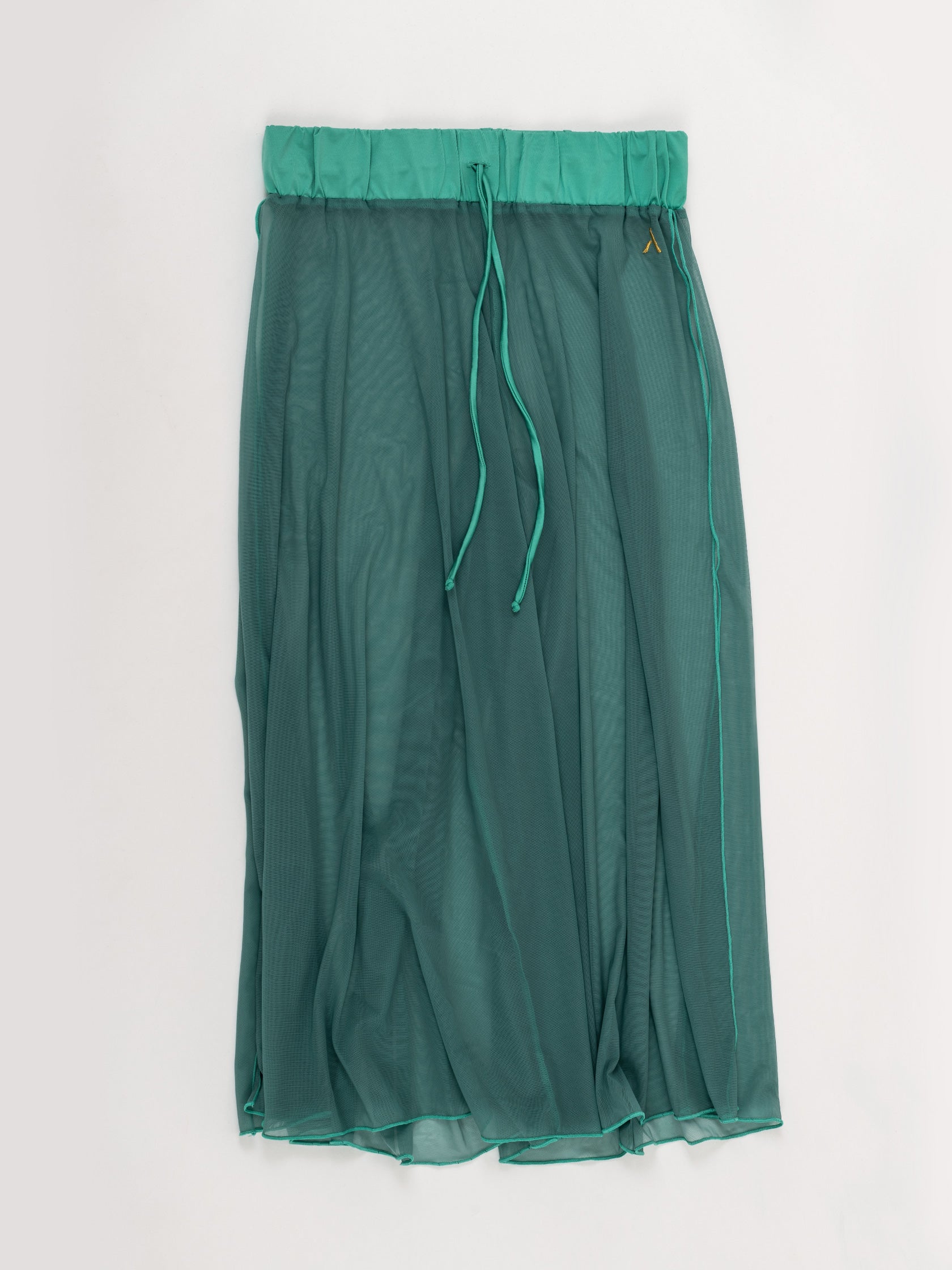 Pantaloni culotte da pole dance color bianco in tulle mesh